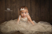 little girl crawling for baby pictures