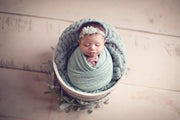 seafoam green newborn girl stretch wrap for sale for baby pictures