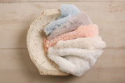  fur pelts for newborn baby photography by custom photo props