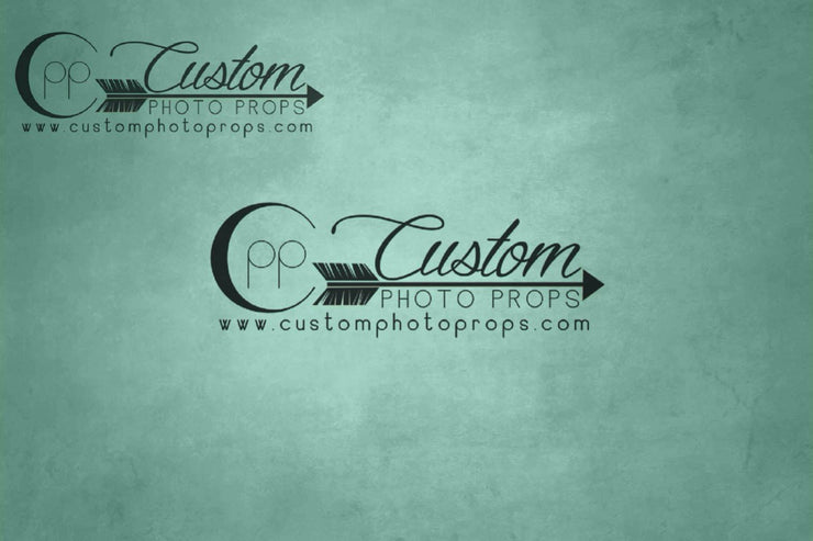 dark mint green photography backdrop in vinyl, rubber mat floor or paper for photographers
