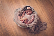 Heathered Friends Newborn Baby Swaddling Wraps Photography Studio Set