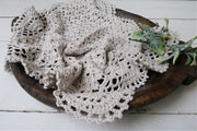 Cotton Crochet Newborn Layer | Natural Tones
