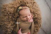 Maple Tan Newborn Baby Faux Fur Photo Prop